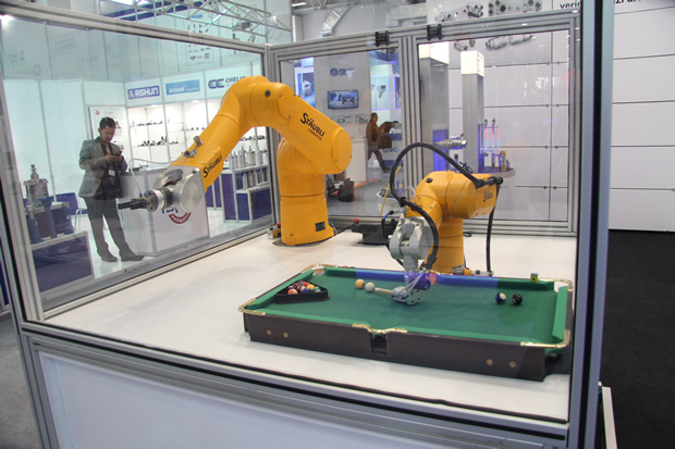Endüstriyel robotlar WIN Fuarı’nı ele geçirdi